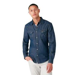 Chemise Wrangler Western Stone
