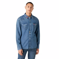 Chemise Wrangler deux poches 27mw