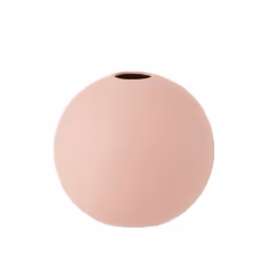 J-Line vase Boule - céramique - rose pastel - large - Ø 25 cm
