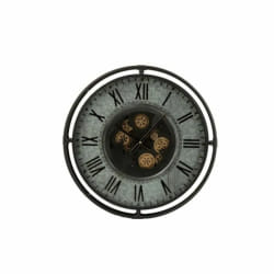 Paris Prix Horloge murale Romano - Noir