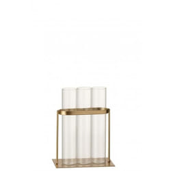 SOLIFLORE 3TUBES MET/VER OR