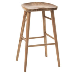 J-Line Tabouret Bar Ana Bois Teak Brun