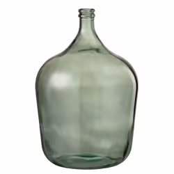 Vase Design en Verre Carafe 56cm Vert