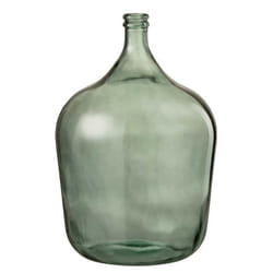 Vase Design en Verre Carafe 56cm Vert