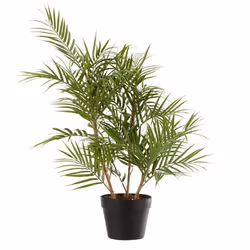 Plante Artificielle Palmier en Pot 84cm Vert