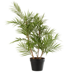 Plante Artificielle Palmier en Pot 84cm Vert