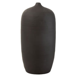 Vase Design en Ciment Viktor 58cm Noir
