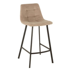 Chaise de Bar Design Olivier 95cm Beige