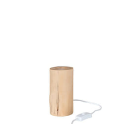 Pied de Lampe en Bois Silas 16cm Naturel