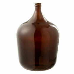 Paris Prix Vase Design Verre Cuiso 56cm Marron Foncé