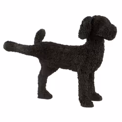Statuette Chien Déco Max 58cm Noir