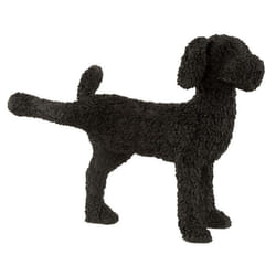 Statuette Chien Déco Max 58cm Noir