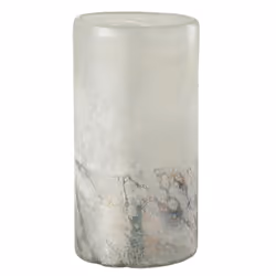 Vase Cylindrique Design Scavo 29cm Gris