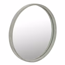 Miroir Mural Design en Cuir Tortu 60cm Vert