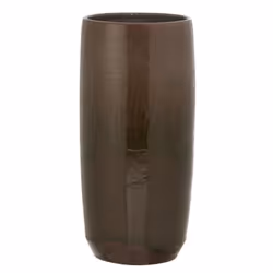 Vase Rond Bord Céramique 45cm Vert & Naturel
