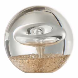 Presse-papier cercle or verre small - J-line 75 Or
