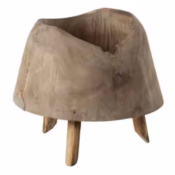 Cache-Pot 3 Pieds en Bois Valeria 20cm Naturel