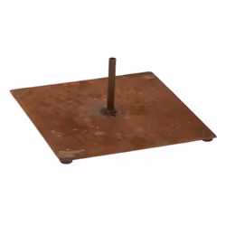 Pied pour Parasol en Métal Shiva 30cm Rouille