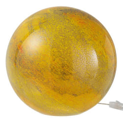 Lampe à Poser Ronde Dany 29cm Jaune