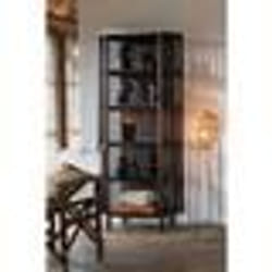 Étagère 5 Niveaux en Bois Gavya 190cm Brun Foncé
