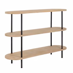 Console 3 Niveaux en Bois Eli 140cm Naturel