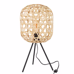 Lampe à Poser Trépied Design Axoa 59cm Naturel