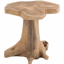 J-Line Table Appoint Amy Teck Naturel Small