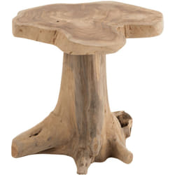 J-Line Table Appoint Amy Teck Naturel Small