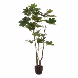 Plante Artificielle en Pot Pachira 157cm Vert
