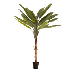 Plante Artificielle en Pot Bananier 250cm Vert