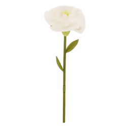 Fleur Artificielle en Papier Rose 80cm Blanc