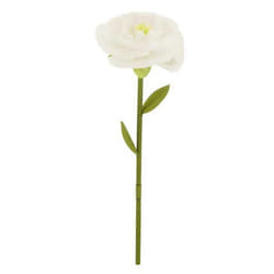 Fleur Artificielle en Papier Rose 80cm Blanc