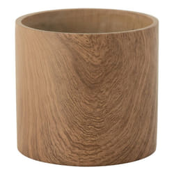 Cache-Pot Déco en Ciment Forêt 21cm Marron