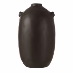 Vase Design Céramique Renaissance 27cm Noir
