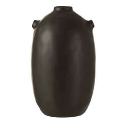 Vase Design Céramique Renaissance 27cm Noir