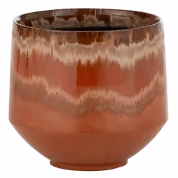 Cache-Pot en Céramique Aline 21cm Rouge