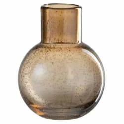 Vase Boule Marron