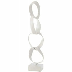 Paris Prix Statuette Anneaux - Blanc