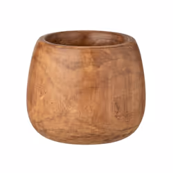 Découvrez notre magnifique pot en bois de paulownia brun, mesurant 22x22x27 cm, une pièce maîtresse qui allie élégance et fon ...