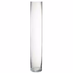 Vase Design en Verre Vola 60cm Transparent