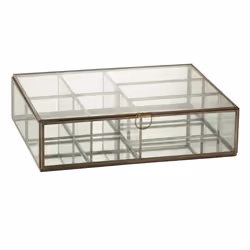 Boîte Déco Vintage Zebo 36cm Bronze
