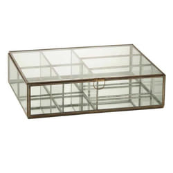 Boîte Déco Vintage Zebo 36cm Bronze