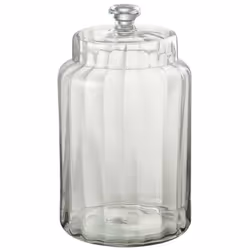 Des friandises ou un sort ! Optez pour notre magnifique bonbonnière Elia en verre transparente de taille large ! Grâce à elle ...
