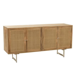 J-Line Buffet Rattan Bois Manguier Naturel