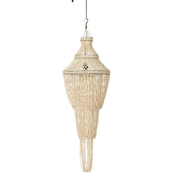 J-Line Abat-Jour Daisy Coquillage Natural