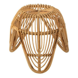 Tabouret Design en Rotin Léa 44cm Naturel