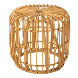Table dAppoint Design en Rotin Sirine 45cm Naturel