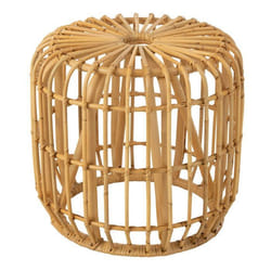 Table dAppoint Design en Rotin Sirine 45cm Naturel