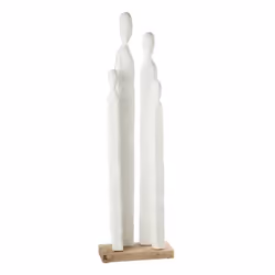 Statue Déco Grands Personnages 95cm Blanc