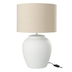 Lampe à Poser en Céramique Méli 60cm Blanc